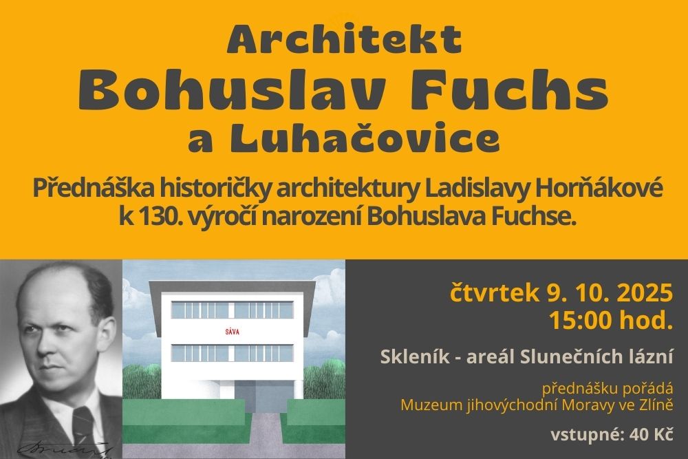 Architekt Bohuslav Fuchs a Luhačovice Architekt Bohuslav Fuchs a Luhačovice