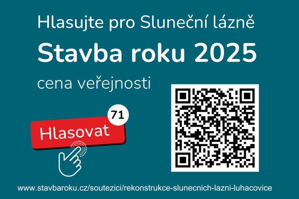 Stavba roku. Hlasujte pro nás! Stavba roku. Hlasujte pro nás!